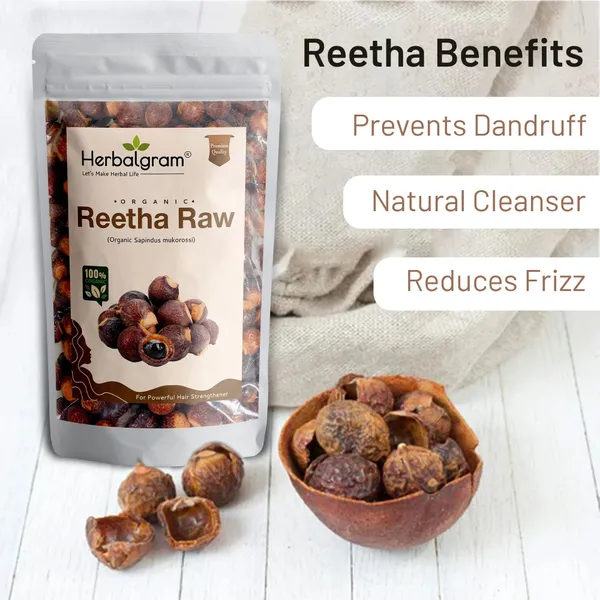 Pack_of_2_Raw_Reetha_Nuts_Hibiscus_Flower_Dry_Combo_Pack_100G_Each_&_Natural_Hair_Care_(100_G)