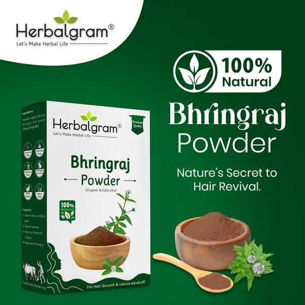 Pack_of_2_Pure_&_Natural_Bhringraj_Powder_Finely_Ground_From_Dry_Leaves_For_Diy_Hair_Masks_(200_G)