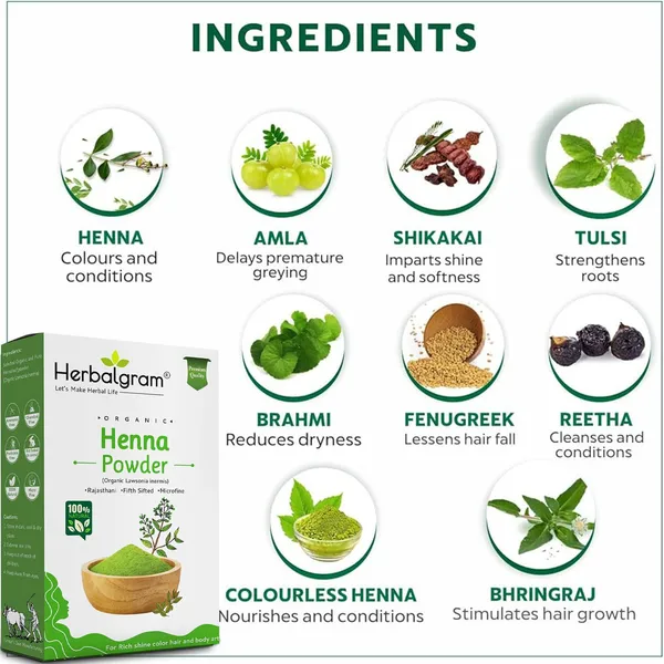 100%_Pure_&_Organic_Henna_Leaf_Powder_Fifth_Filtered_For_Hair_Color_&_Body_Art_(400_G)