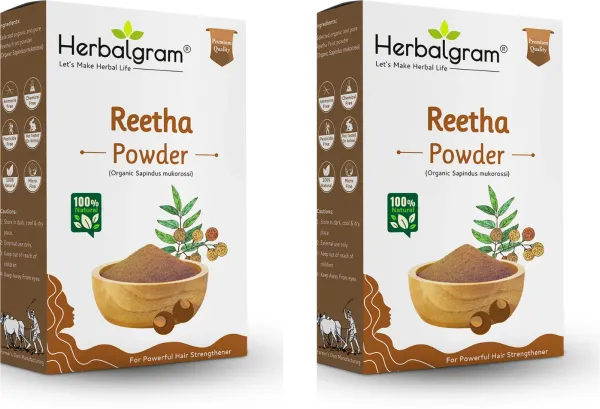 Pack_of_2_Reetha_Powder_Natural_Soapnut_Powder_Ideal_For_Hair_Cleansing_(200_G)