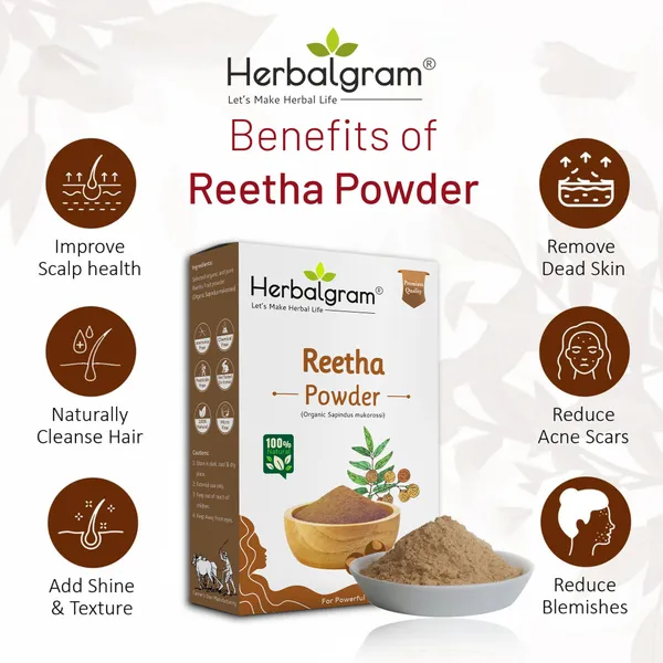Pack_of_2_Reetha_Powder_Natural_Soapnut_Powder_Ideal_For_Hair_Cleansing_(200_G)
