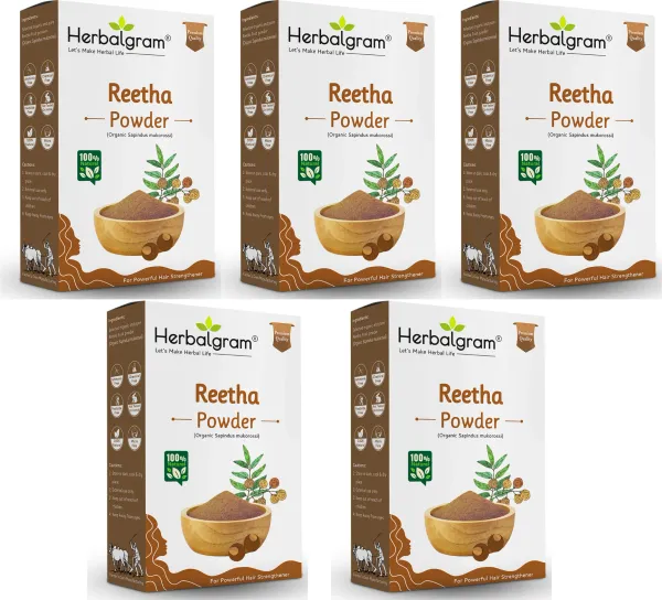 Pack_of_5_Reetha_Powder_Natural_Soapnut_Powder_Ideal_For_Hair_Cleansing_(500_G)_(Pack_Of_5)