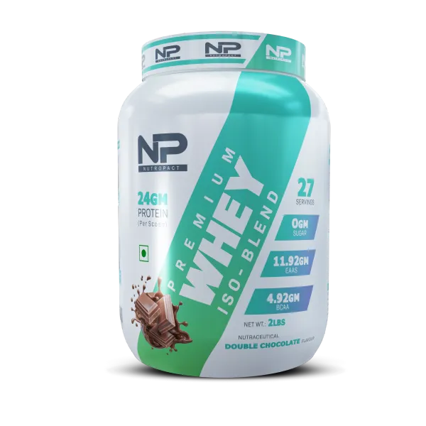 NutroPact_Premium_Whey_Protein_Iso-Blend_|_Double_Chocolate_Flavor_|_Added_Digestive_Enzyme_|_24Gm_Protein_|_2Lbs_|_Hormone_Free_|_Easy_Mix_(3-4_Shakes_without_Shaker_Ball)