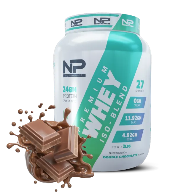 NutroPact_Premium_Whey_Protein_Iso-Blend_|_Double_Chocolate_Flavor_|_Added_Digestive_Enzyme_|_24Gm_Protein_|_2Lbs_|_Hormone_Free_|_Easy_Mix_(3-4_Shakes_without_Shaker_Ball)
