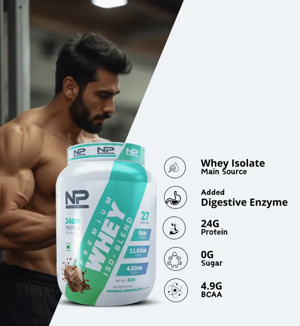 NutroPact_Premium_Whey_Protein_Iso-Blend_|_Double_Chocolate_Flavor_|_Added_Digestive_Enzyme_|_24Gm_Protein_|_2Lbs_|_Hormone_Free_|_Easy_Mix_(3-4_Shakes_without_Shaker_Ball)