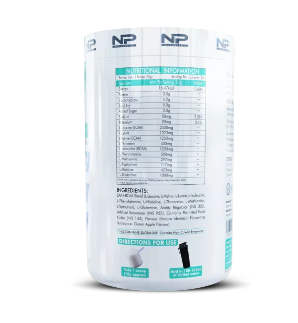NutroPact_EAA_+_Bcaa_With_Glutamine_|_Green_Apple_Flavor_|_Rapid_Immerge_|_Zero_Sugar_|_Boost_Recovery_|_Instant_Energy