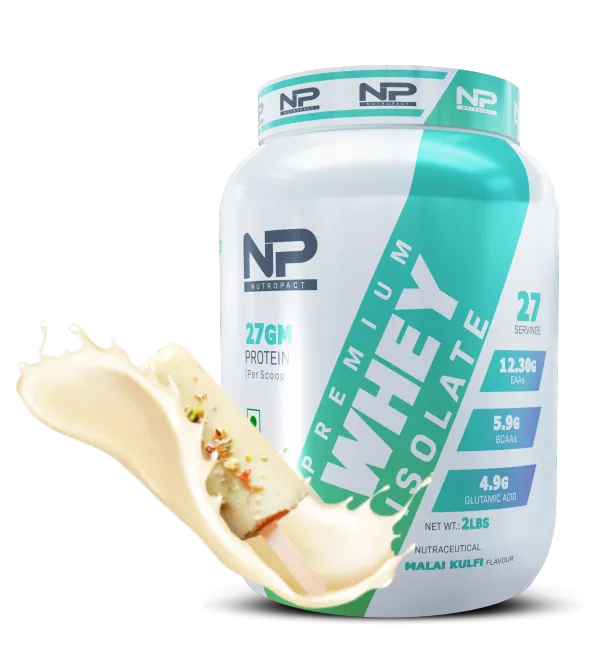 NutroPact_Premium_Whey_Protein_Isolate_|_Malai_Kulfi_Flavor_|_Added_Digestive_Enzyme_|_27Gm_Protein_|_2Lbs_|_Hormone_Free_|_Easy_Mix_(3-4_Shakes_without_Shaker_Ball)_|_4.9Gm_Glutamic_Acid