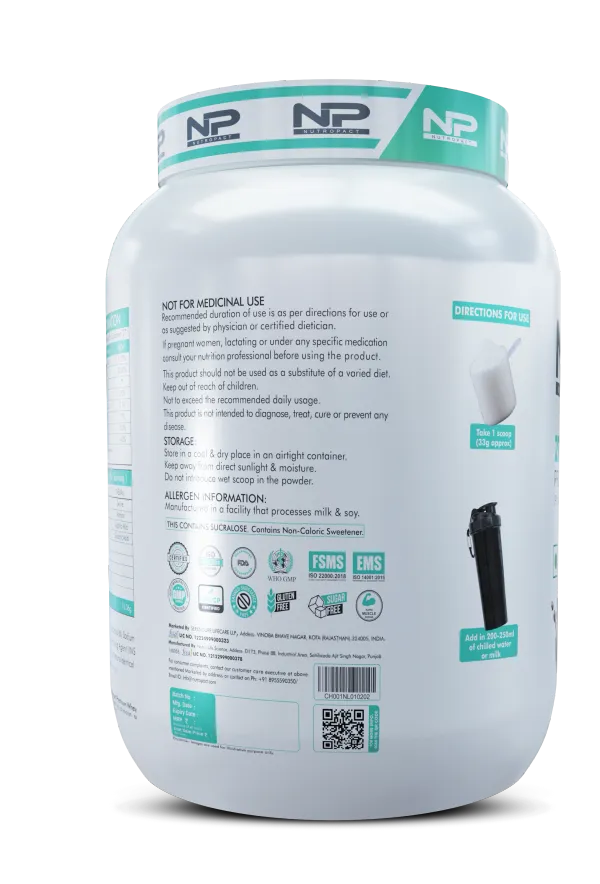 NutroPact_Premium_Whey_Protein_Isolate_|_Double_Chocolate_Flavor_|_Added_Digestive_Enzyme_|_27Gm_Protein_|_2Lbs_|_Hormone_Free_|_Easy_Mix_(3-4_Shakes_without_Shaker_Ball)_|_4.9Gm_Glutamic_Acid