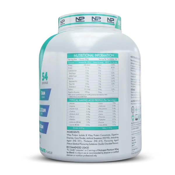 NutroPact_Premium_Whey_Protein_Iso-Blend_|_Double_Chocolate_Flavor_|_Added_Digestive_Enzyme_|_24Gm_Protein_|_4Lbs_|_Hormone_Free_|_Easy_Mix_(3-4_Shakes_without_Shaker_Ball)