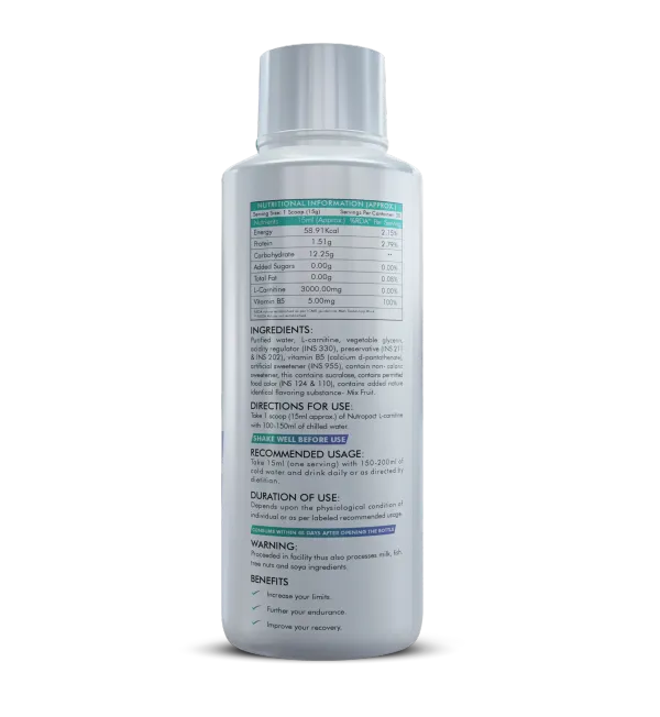 NutroPact_Liquid_Carnitine_|_Vitamin_B5_|_Mixed_Fruit_|_Boost_Cellular_Energy_|_Balance_Hormone_Naturally