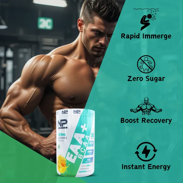 NutroPact_EAA_+_Bcaa_With_Glutamine_|_Orange_Flavor_|_Rapid_Immerge_|_Zero_Sugar_|_Boost_Recovery_|_Instant_Energy