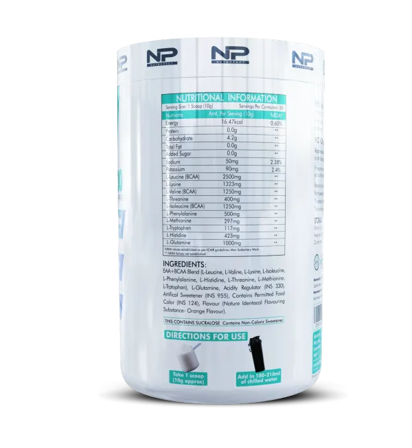 NutroPact_EAA_+_Bcaa_With_Glutamine_|_Orange_Flavor_|_Rapid_Immerge_|_Zero_Sugar_|_Boost_Recovery_|_Instant_Energy