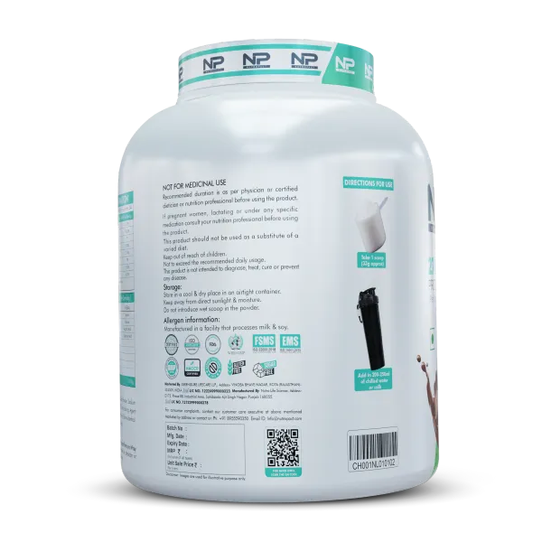 NutroPact_Premium_Whey_Protein_Isolate_|_Double_Chocolate_Flavor_|_Added_Digestive_Enzyme_|_27Gm_Protein_|_4Lbs_|_Hormone_Free_|_Easy_Mix_(3-4_Shakes_without_Shaker_Ball)_|_4.9Gm_Glutamic_Acid