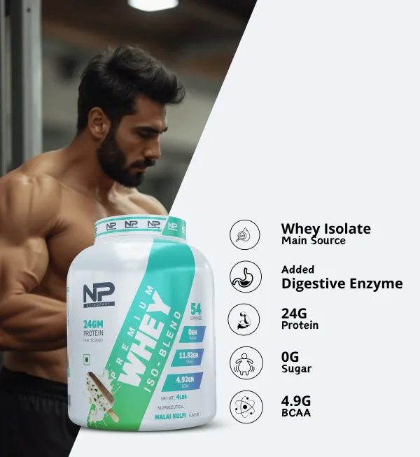 NutroPact_Premium_Whey_Protein_Iso-Blend_|_Malai_Kulfi_Flavor_|_Added_Digestive_Enzyme_|_24Gm_Protein_|_4Lbs_|_Hormone_Free_|_Easy_Mix_(3-4_Shakes_without_Shaker_Ball)