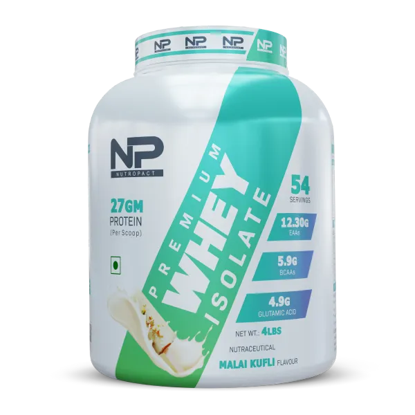 NutroPact_Premium_Whey_Protein_Isolate_|_Malai_Kulfi_Flavor_|_Added_Digestive_Enzyme_|_27Gm_Protein_|_4Lbs_|_Hormone_Free_|_Easy_Mix_(3-4_Shakes_without_Shaker_Ball)_|_4.9Gm_Glutamic_Acid