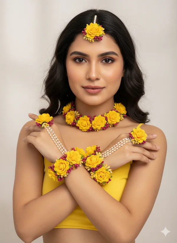 Haldi_Hues_Floral_Jewellery_Set