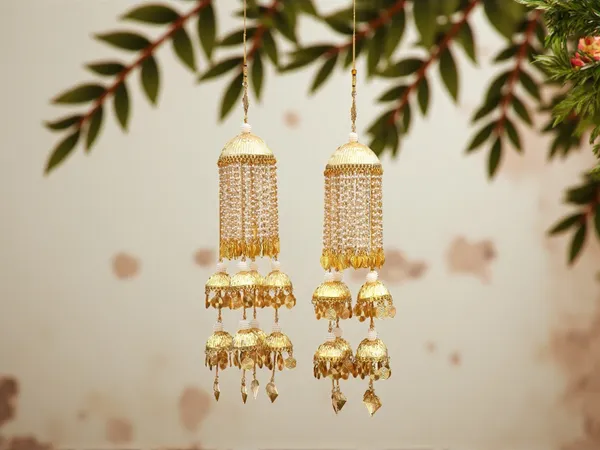 Riwaz_Golden_Bridal_Kaleera_With_Multi-Layer_Pearl_Strands_And_Dome_Charms