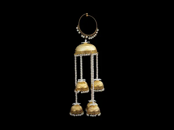Royal_Golden_Dome_Bridal_Kaleera_With_Pearl_Danglers