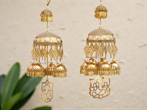 Ganpati_Golden_Bridal_Kaleera_With_Detailing