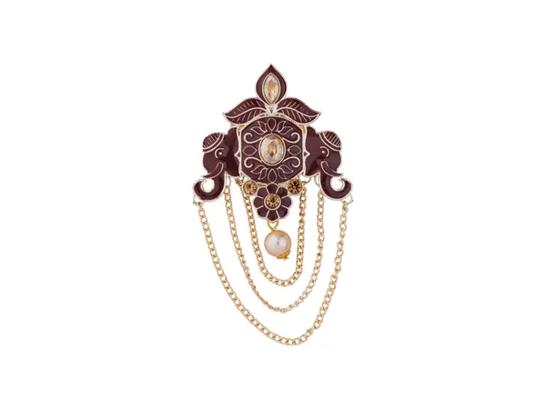 Elephant_Design_Groom's_Brooch