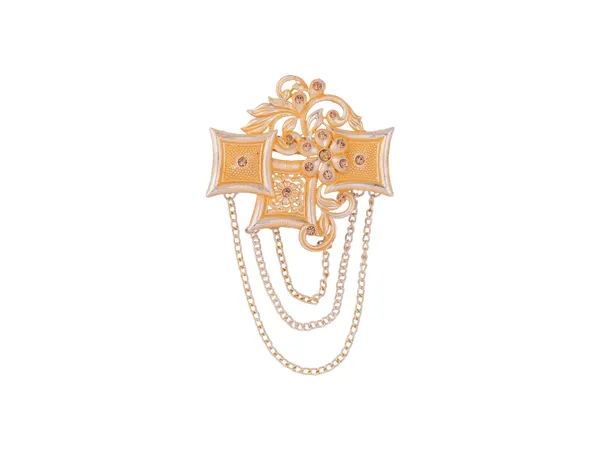 Designer_Groom_Brooch_With_Chains