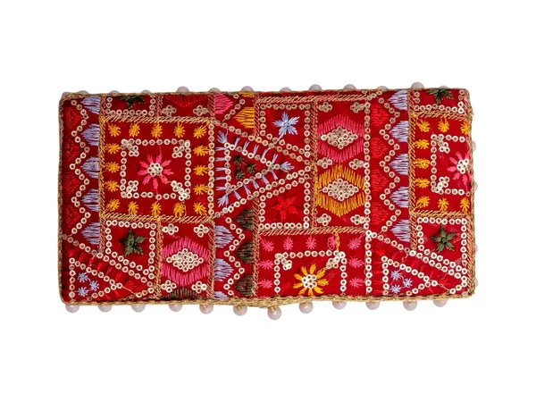 Phulkari_Handcrafted_Cash_Box-_Maroon