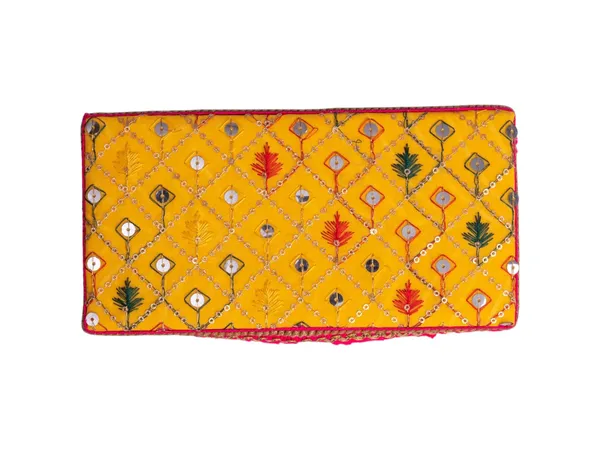 Zardozi_Handcrafted_Cash_Box-_Yellow