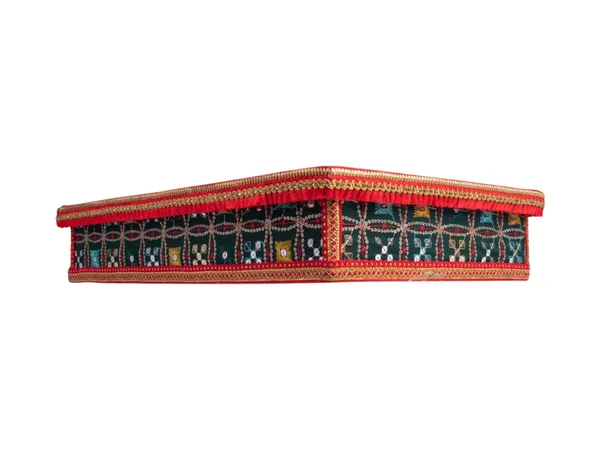 Rajwada_Handcrafted_Chowki_-_Green