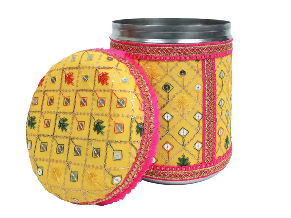 Zardozi_Handcrafted_Box_-_Yellow