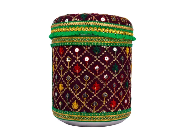 Zardozi_Handcrafted_Box_-_Maroon