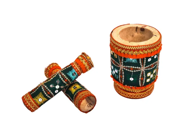 Rajwada_Handcrafted_Okhal_Musal_-_Green