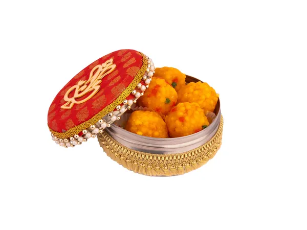 Decorative_Ganpati_Ladoo_Container_-_Red_(Pack_Of_2)