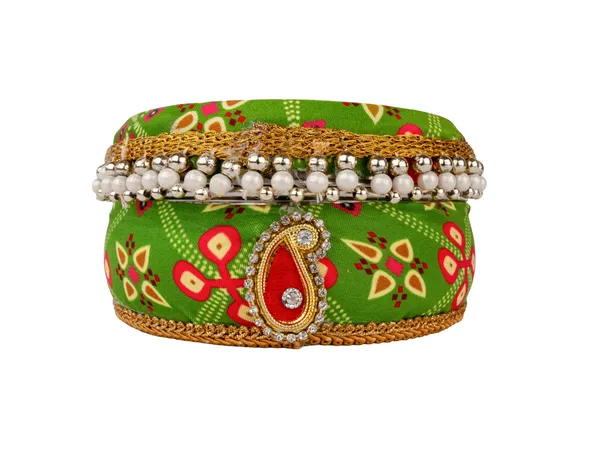 Traditional_Rajasthani_Ladoo_Box_-_Green_(Pack_Of_2)
