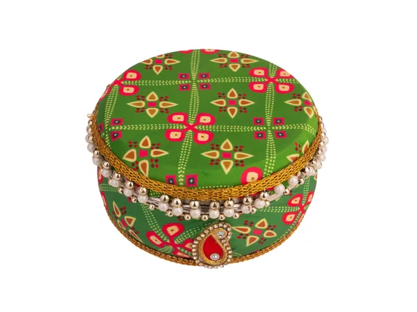 Traditional_Rajasthani_Ladoo_Box_-_Green_(Pack_Of_2)