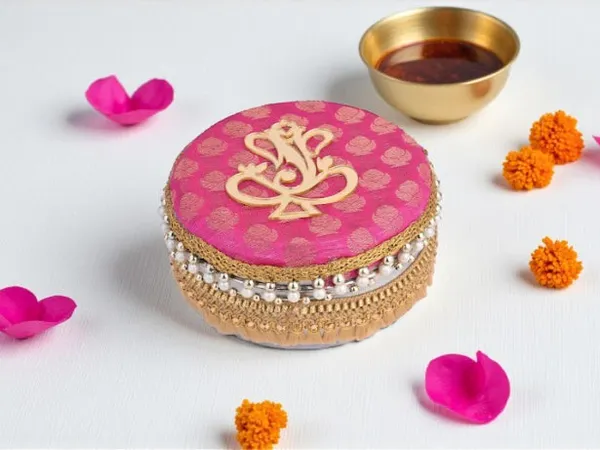 Decorative_Ganpati_Ladoo_Container_-_Pink_(Pack_Of_2)