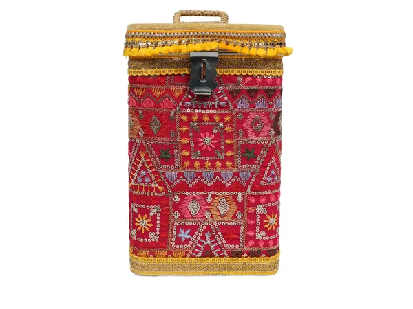 Phulkari_Handcrafted_Square_Container_-_Rani_Pink