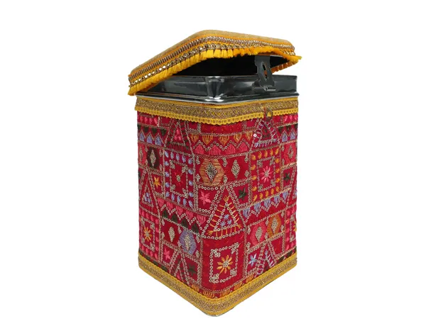 Phulkari_Handcrafted_Square_Container_-_Rani_Pink