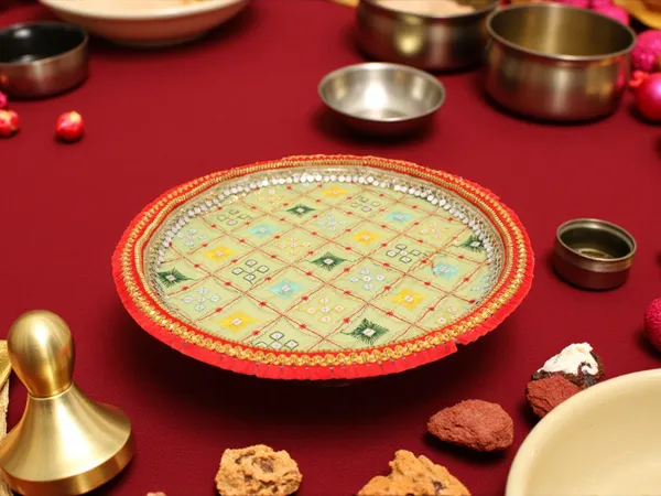 Rajwada_Handcrafted_Thaal_-_Pista
