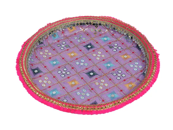 Rajwada_Handcrafted_Thaal_-_Lavender