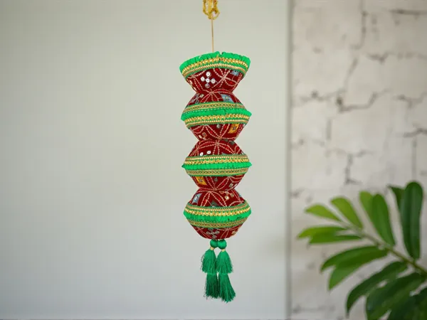 Rajwada_Handcrafted_Manda_-_Maroon