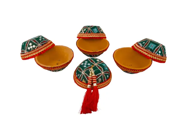 Rajwada_Handcrafted_Manda_-_Green