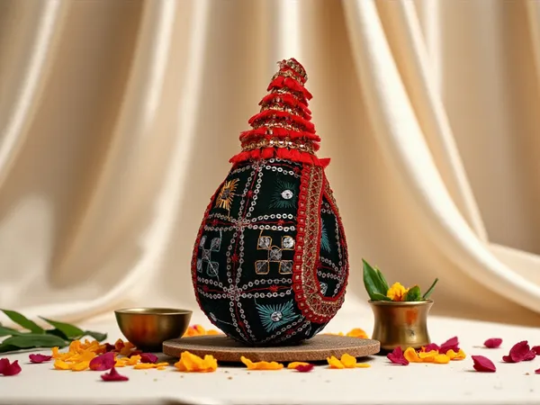 Rajwada_Handcrafted_Nariyal_-_Green