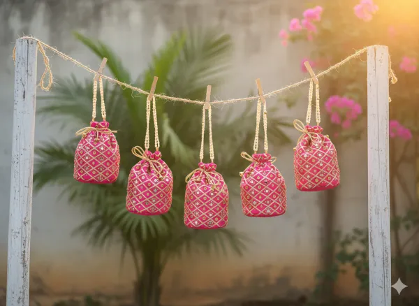 Embellished_Silk_Potli_Bag_with_Beaded_Handle_Pink