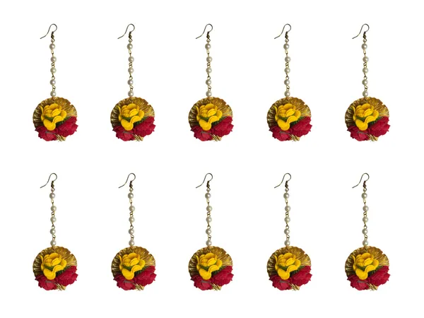 Red-Yellow_Floral_Maangtika_With_Pearls
