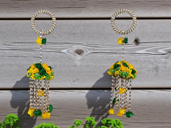 Handmade_Bridal_Floral_Kaleera_-_Green-Yellow