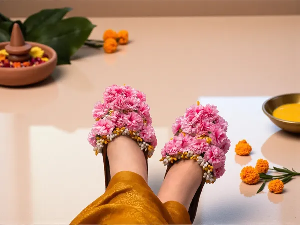 Gulabi_Leher_Floral_Juti_Pink_Petal_Charm