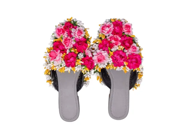 Gulabi_Rang_Bridal_Floral_Juti