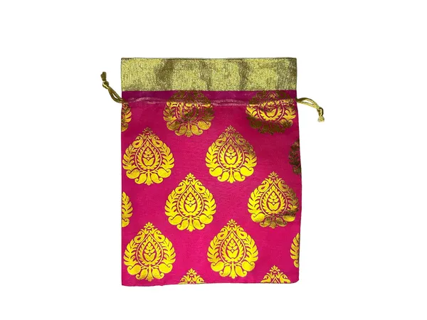 Traditional_Pink_&_Gold_Brocade_Potli_Bag_(Pack_Of_10)