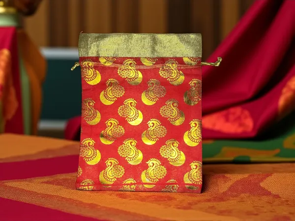 Traditional_Red_&_Gold_Brocade_Potli_Bag_(Pack_Of_10)
