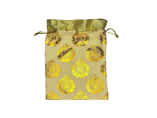 Traditional_Beige_&_Gold_Brocade_Potli_Bag_(Pack_Of_10)